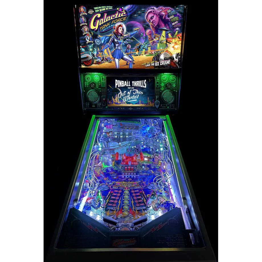 American Pinball Galactic Tank Force Deluxe Pinball Machine - Image 8