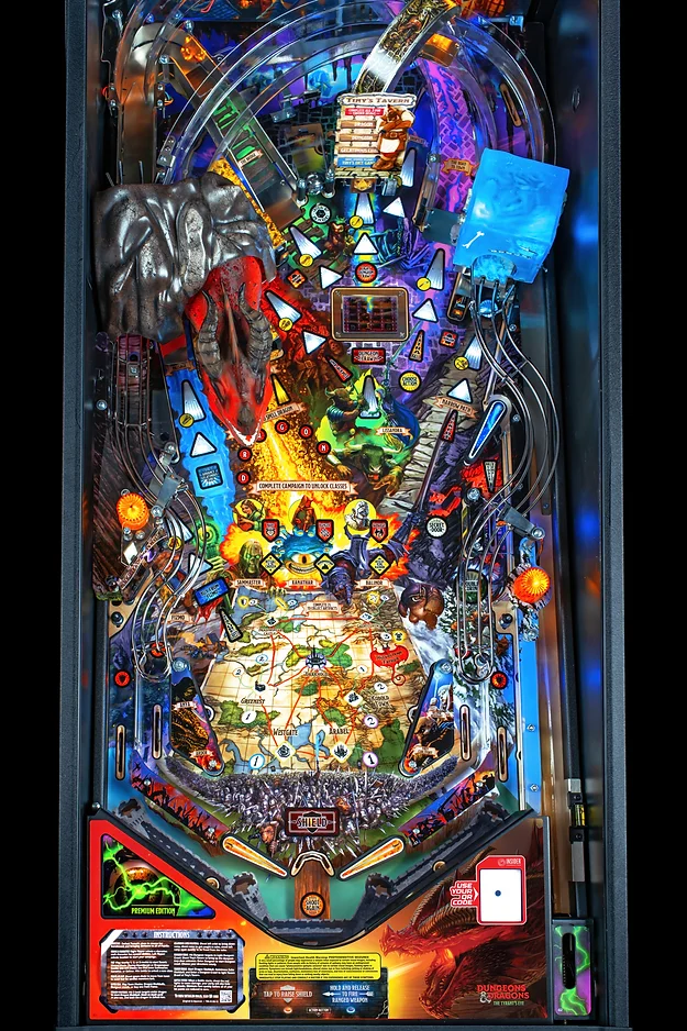 Stern Pinball Dungeons & Dragons: The Tyrant's Eye Premium Pinball Machine - Image 3
