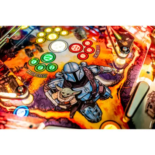 Stern Pinball The Mandalorian Premium Pinball Machine FREE SHIPPING - Image 9