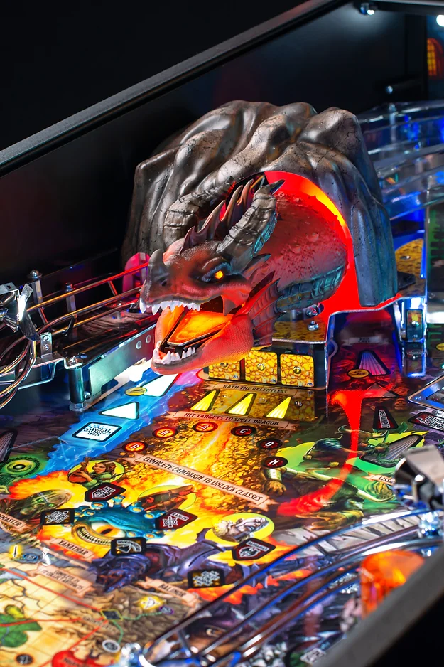 Stern Pinball Dungeons & Dragons: The Tyrant's Eye Premium Pinball Machine - Image 5