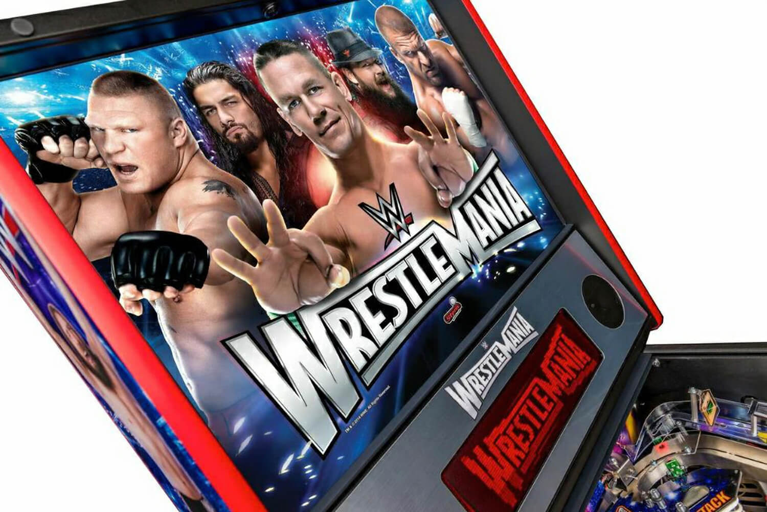 WWE Wrestlemania Pro Pinball Machine by Stern - Image 3