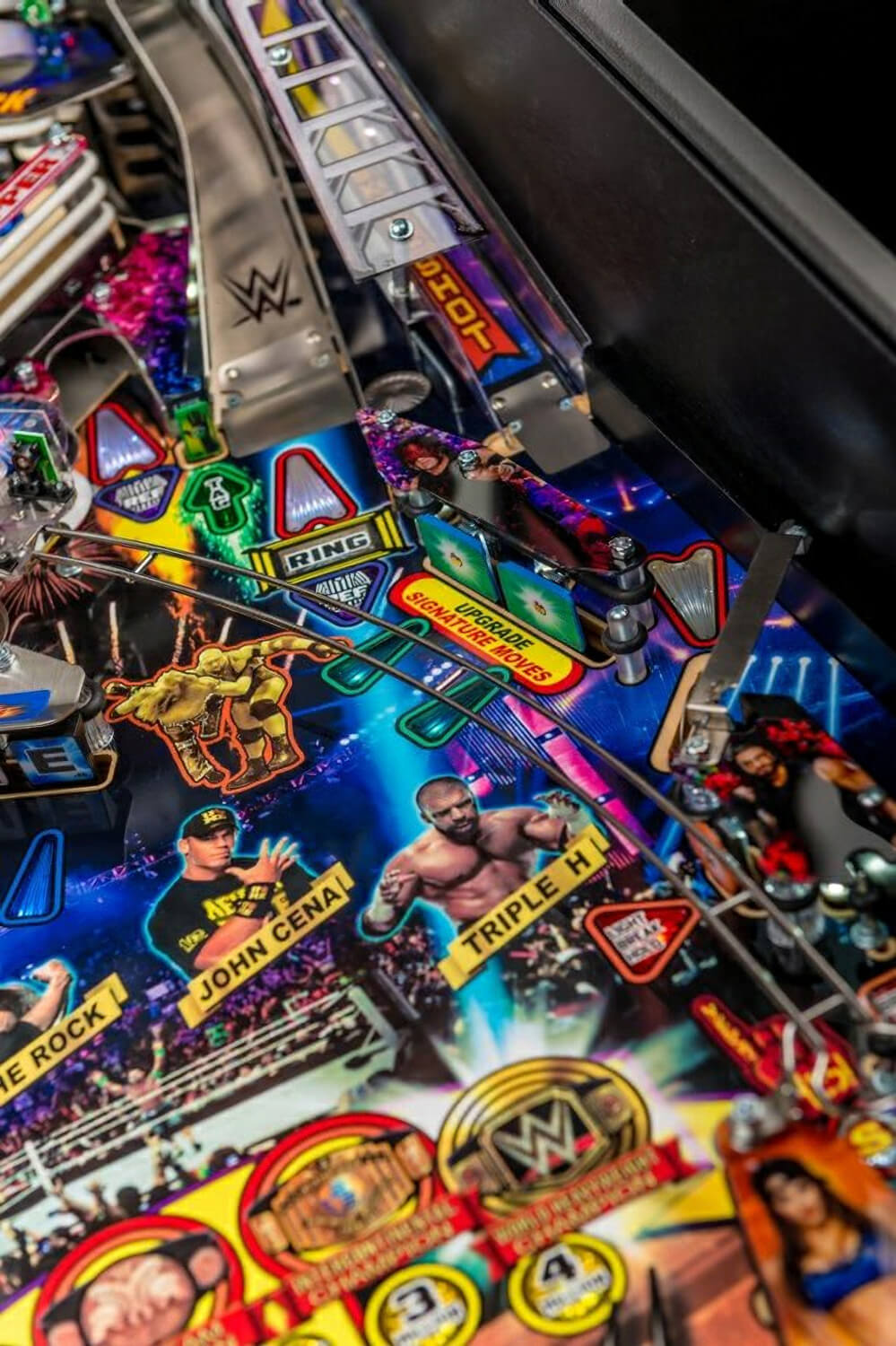 WWE Wrestlemania Pro Pinball Machine by Stern - Image 8