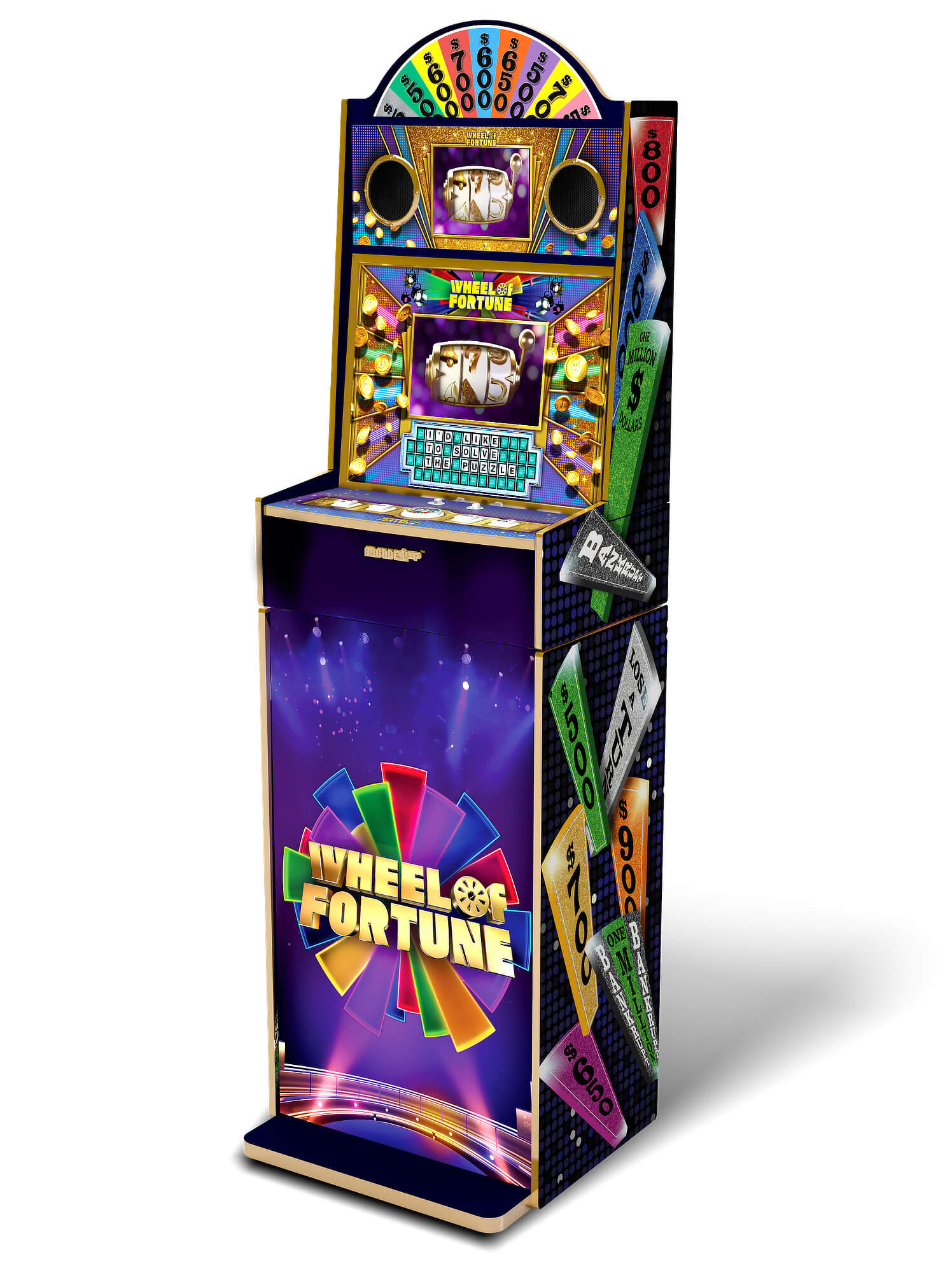 Wheel of Fortune CasinoCade Deluxe Arcade Machine by Arcade1Up