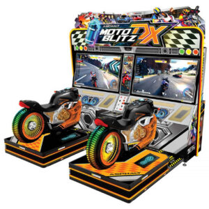 SEGA Asphalt Moto Blitz Motion Twin Arcade Machine