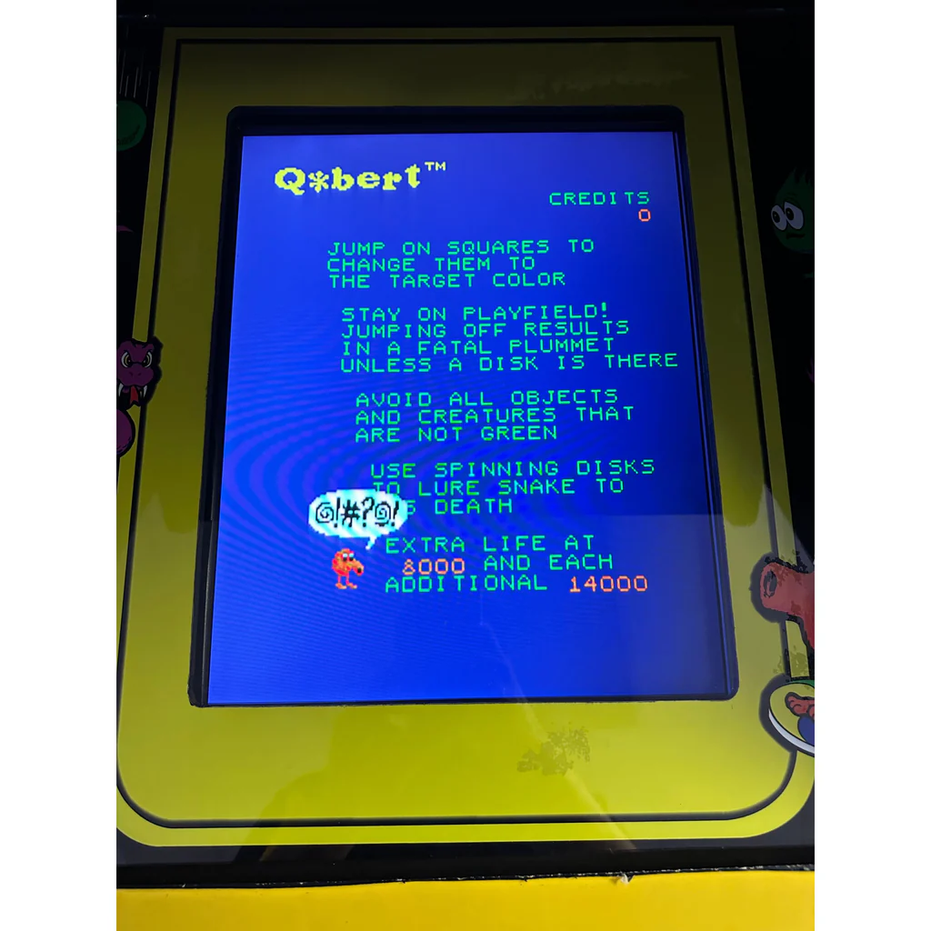 Q*Bert Upright Arcade Game - Image 3