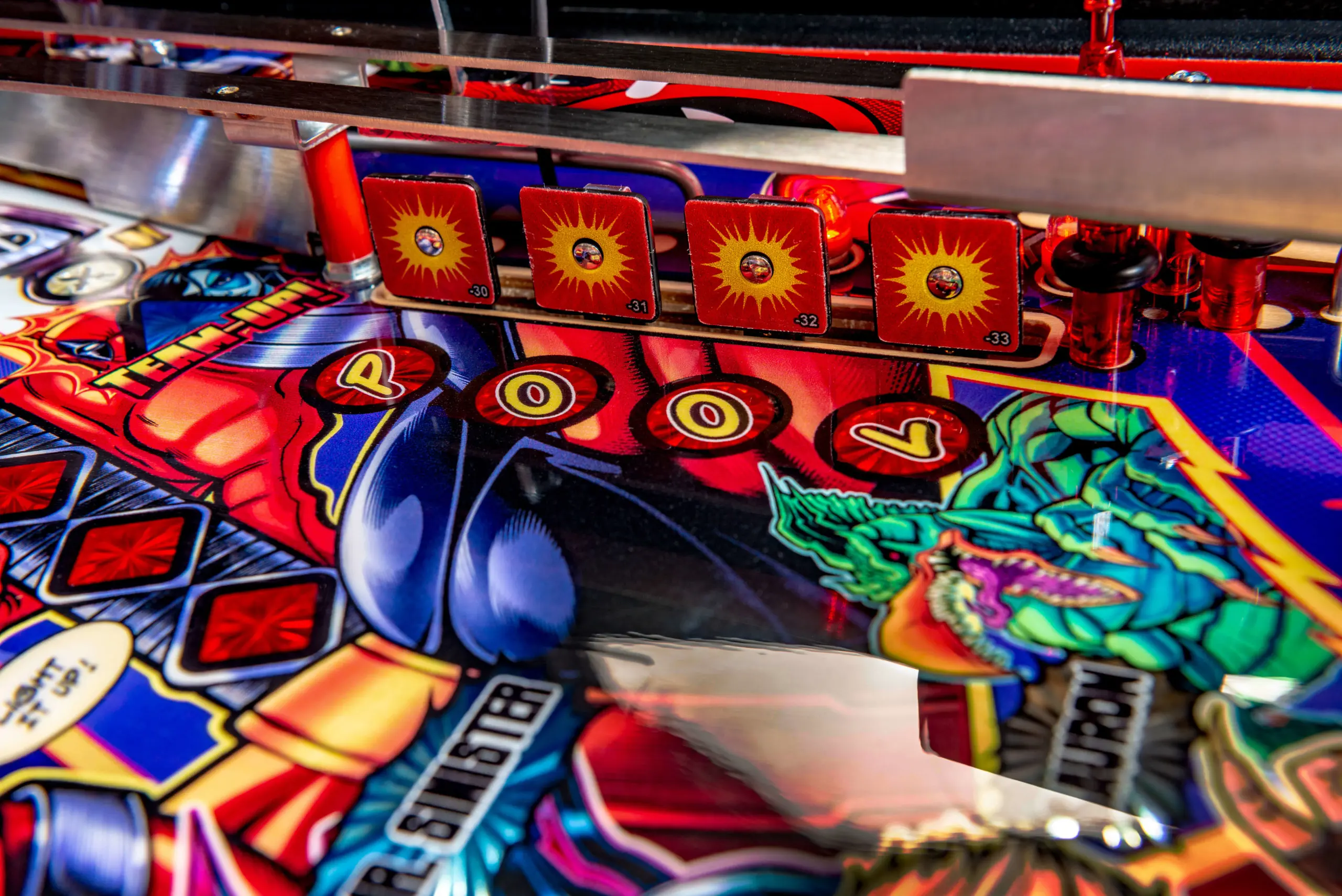 Deadpool Pro Pinball Machine by Stern - Image 19