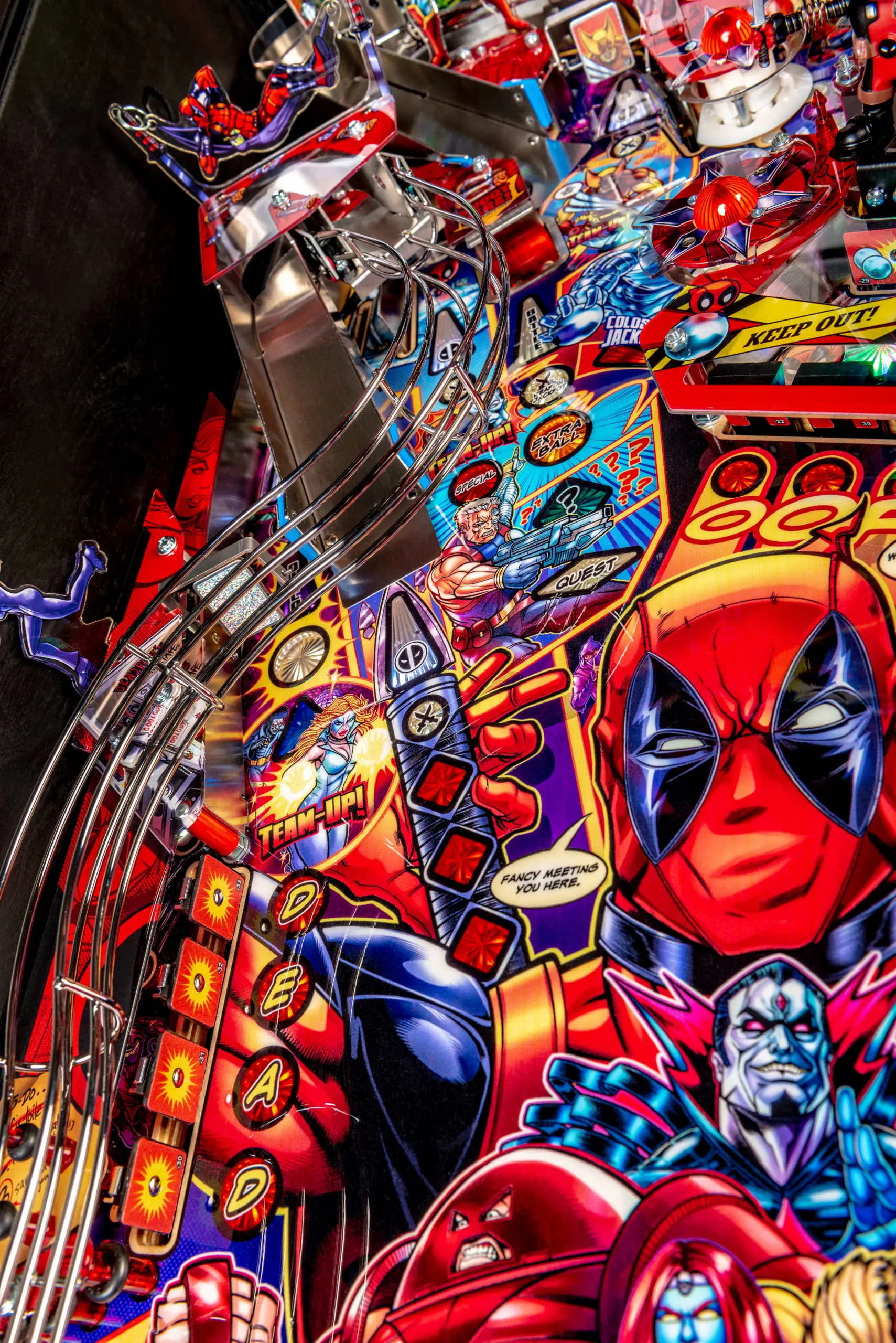 Deadpool Pro Pinball Machine by Stern - Image 18