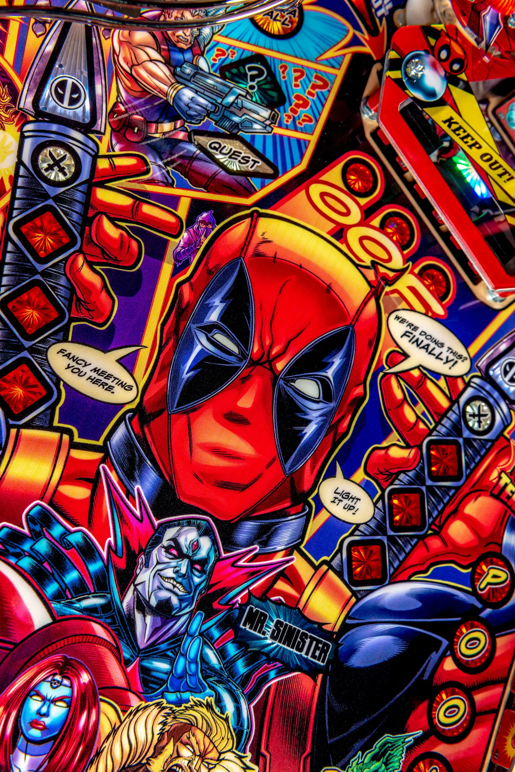 Deadpool Pro Pinball Machine by Stern - Image 13