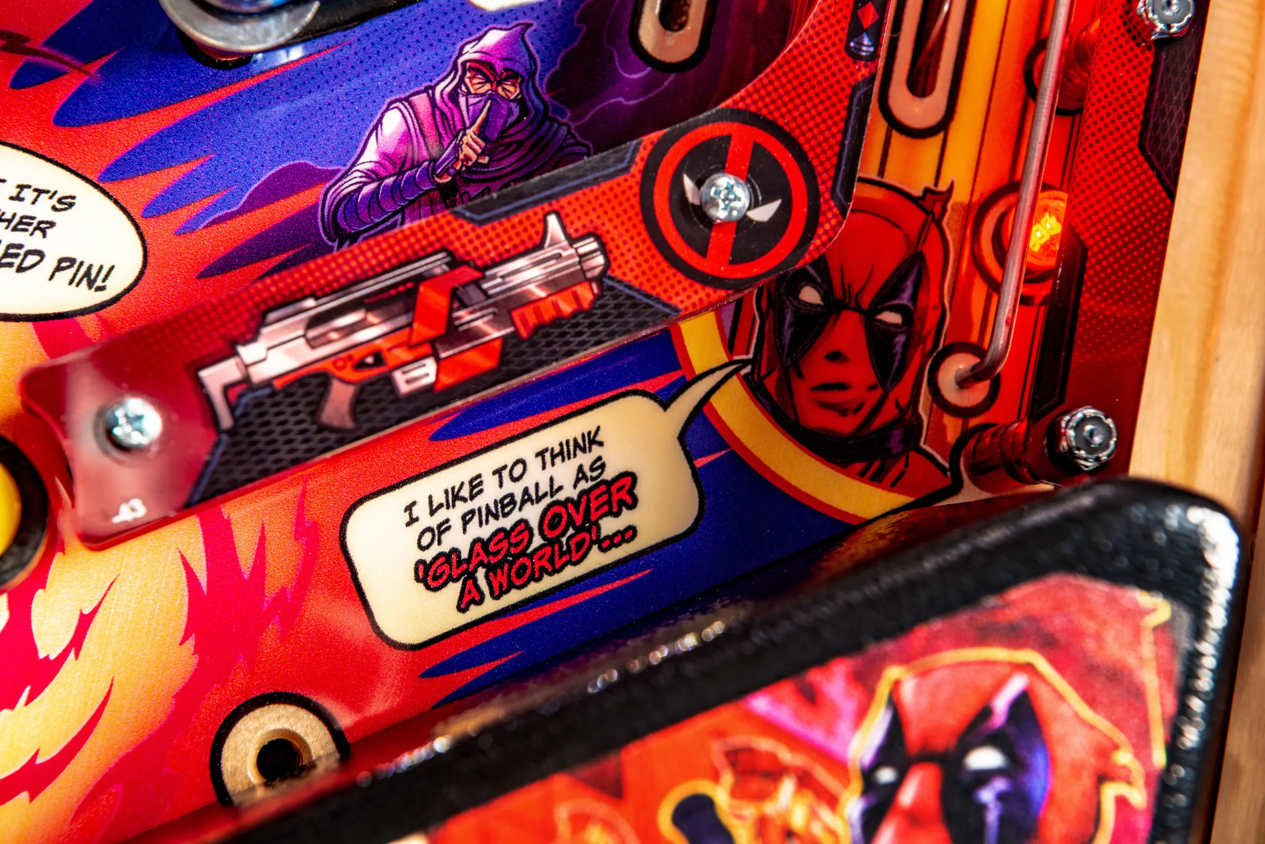 Deadpool Pro Pinball Machine by Stern - Image 11