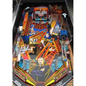 Alternative view of Doctor Who Pinball Machine by Bally
