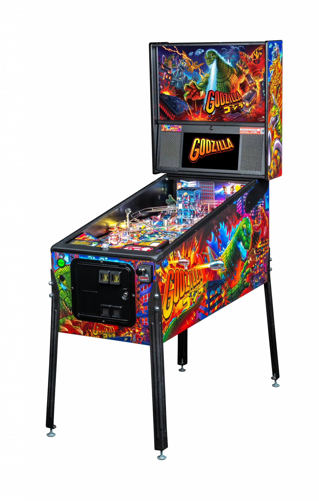 Godzilla Pro Pinball Machine by Stern Pinball - Image 2