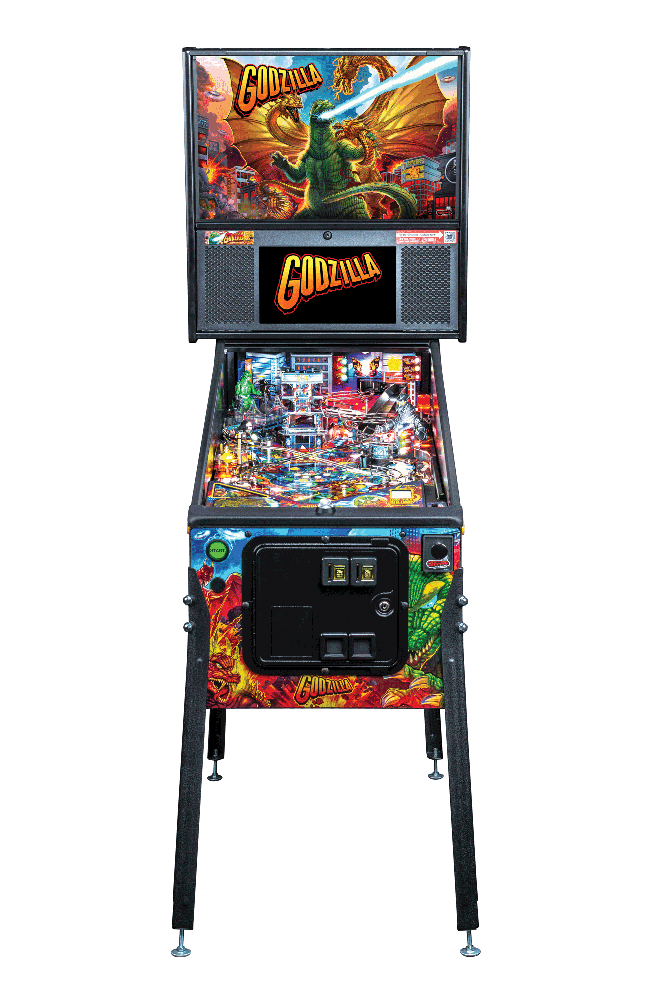 Godzilla Premium Pinball Machine by Stern Pinball - Image 2