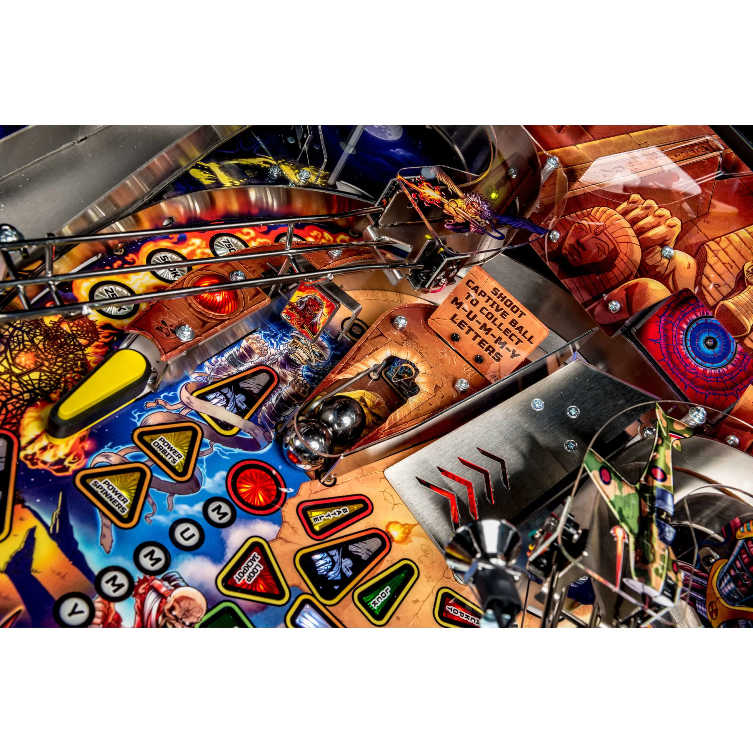 Iron Maiden Pro Pinball Machine by Stern - Image 6