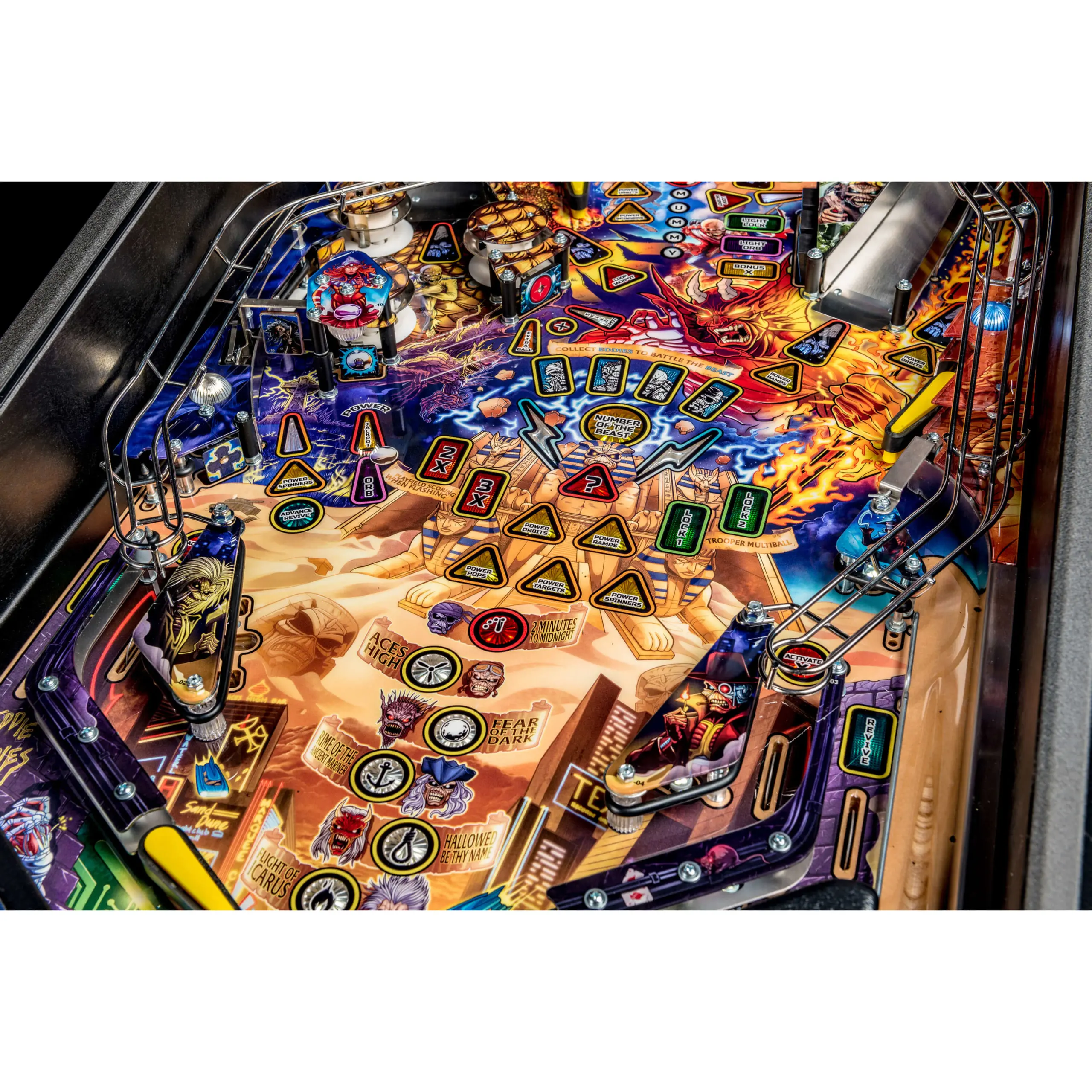 Iron Maiden Pro Pinball Machine by Stern - Image 13