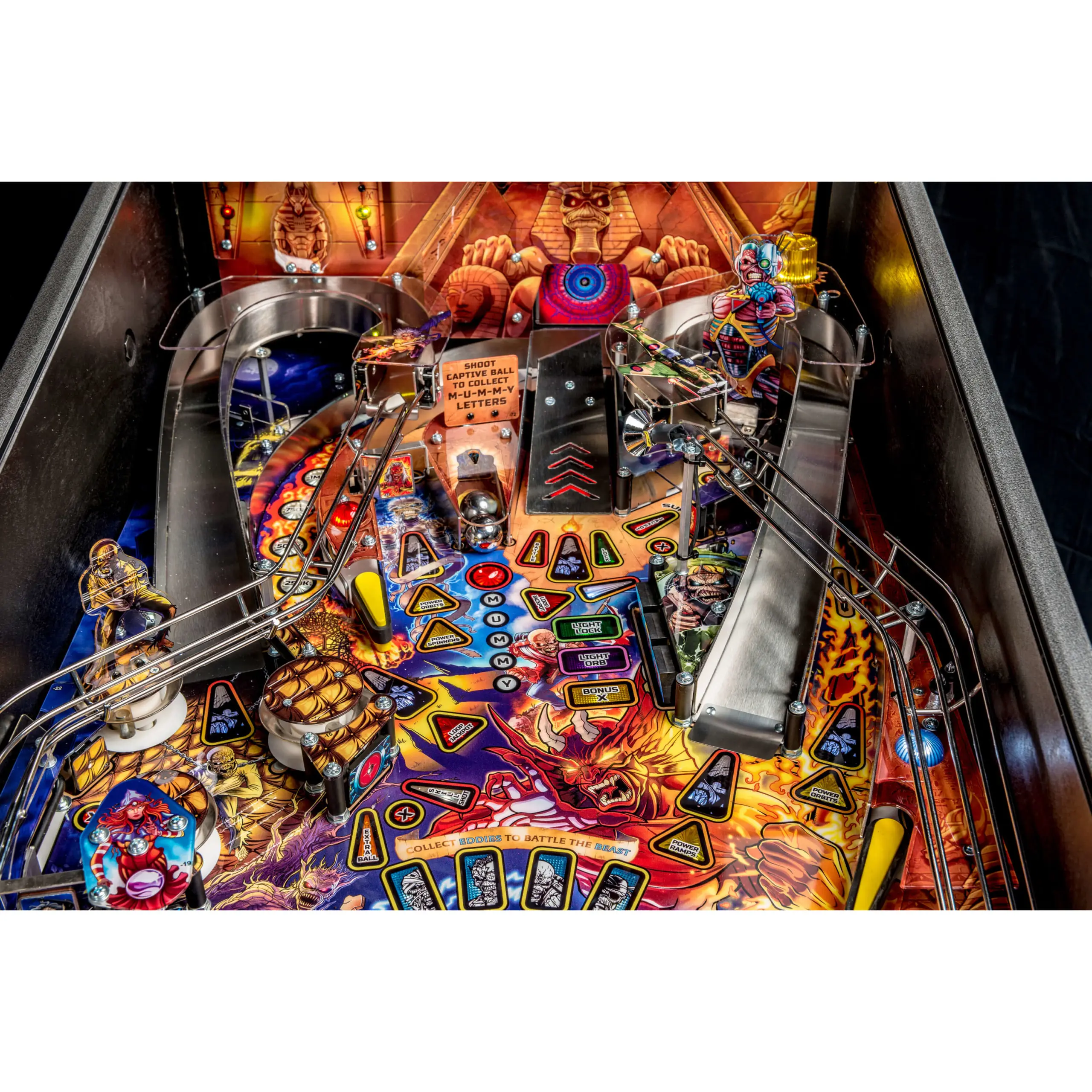 Iron Maiden Pro Pinball Machine by Stern - Image 20