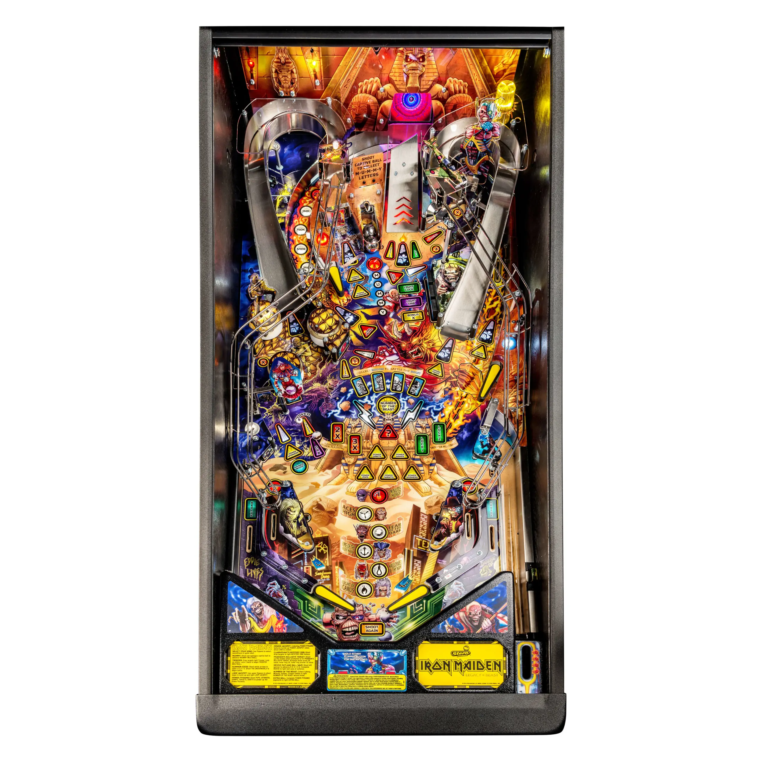 Iron Maiden Pro Pinball Machine by Stern - Image 4