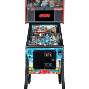 Alternative view of Jaws Premium Pinball Machine by Stern Pinball