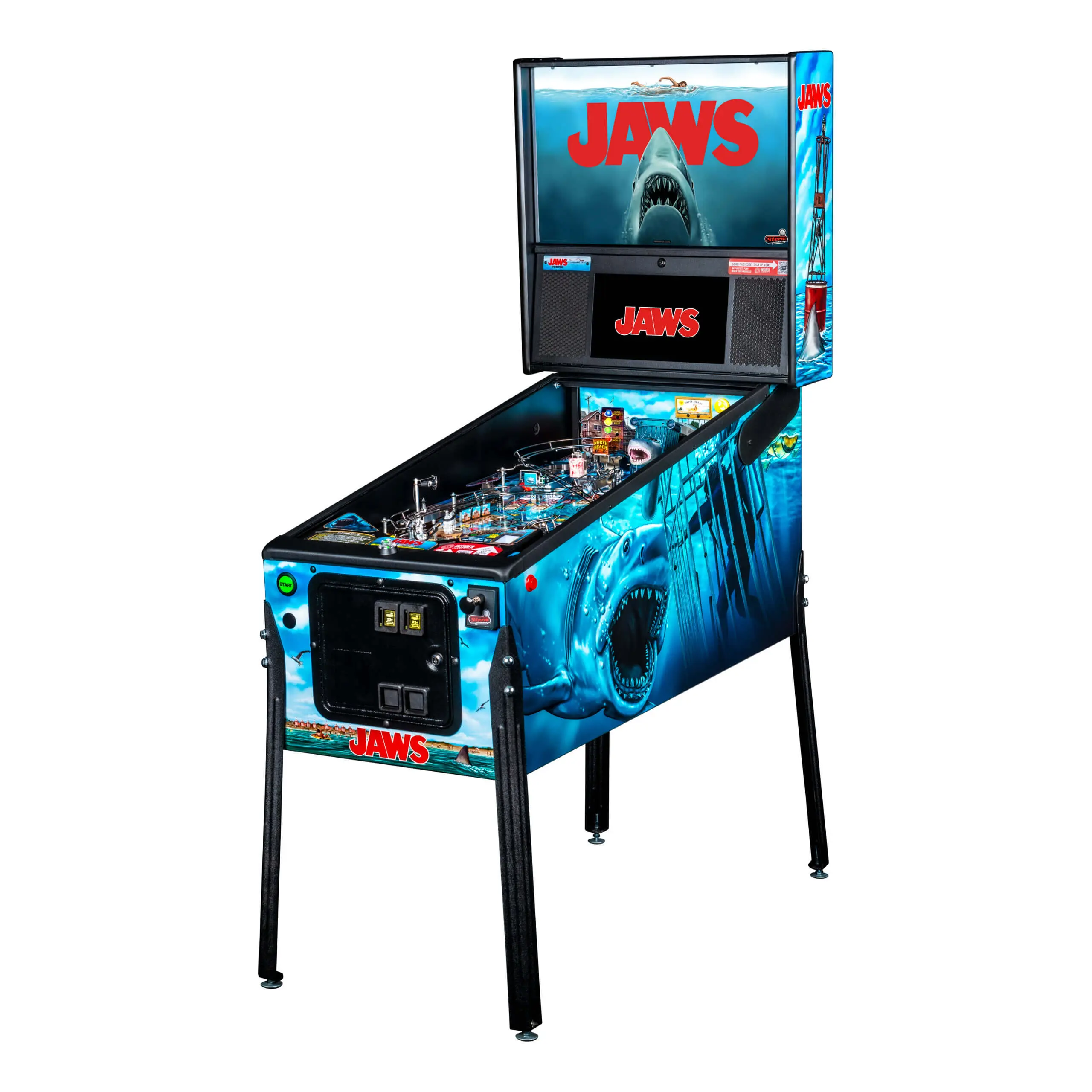 Jaws Pro Pinball Machine by Stern - Image 2