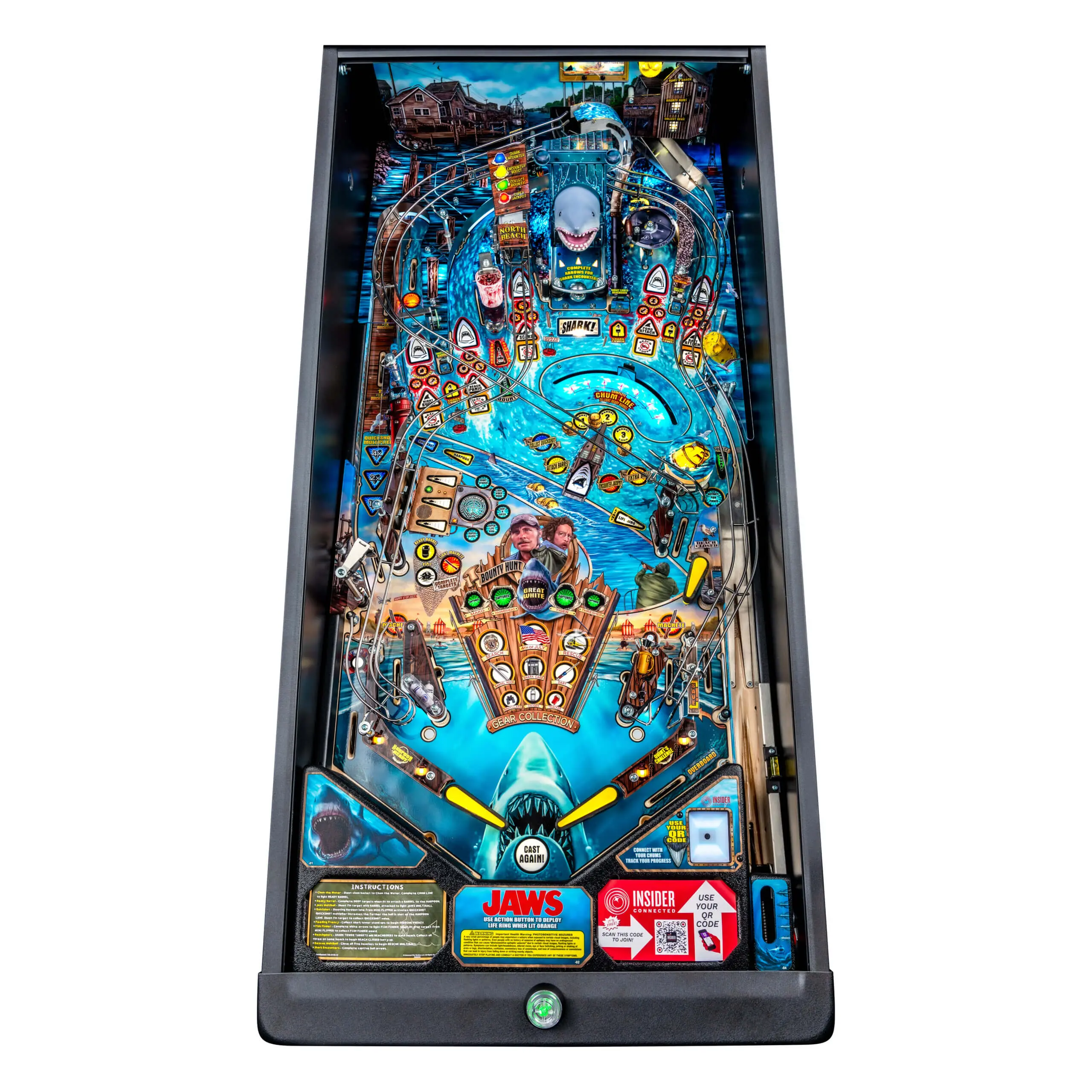 Jaws Pro Pinball Machine by Stern - Image 3