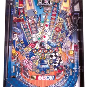 Alternative view of NASCAR Pinball Machine by Stern
