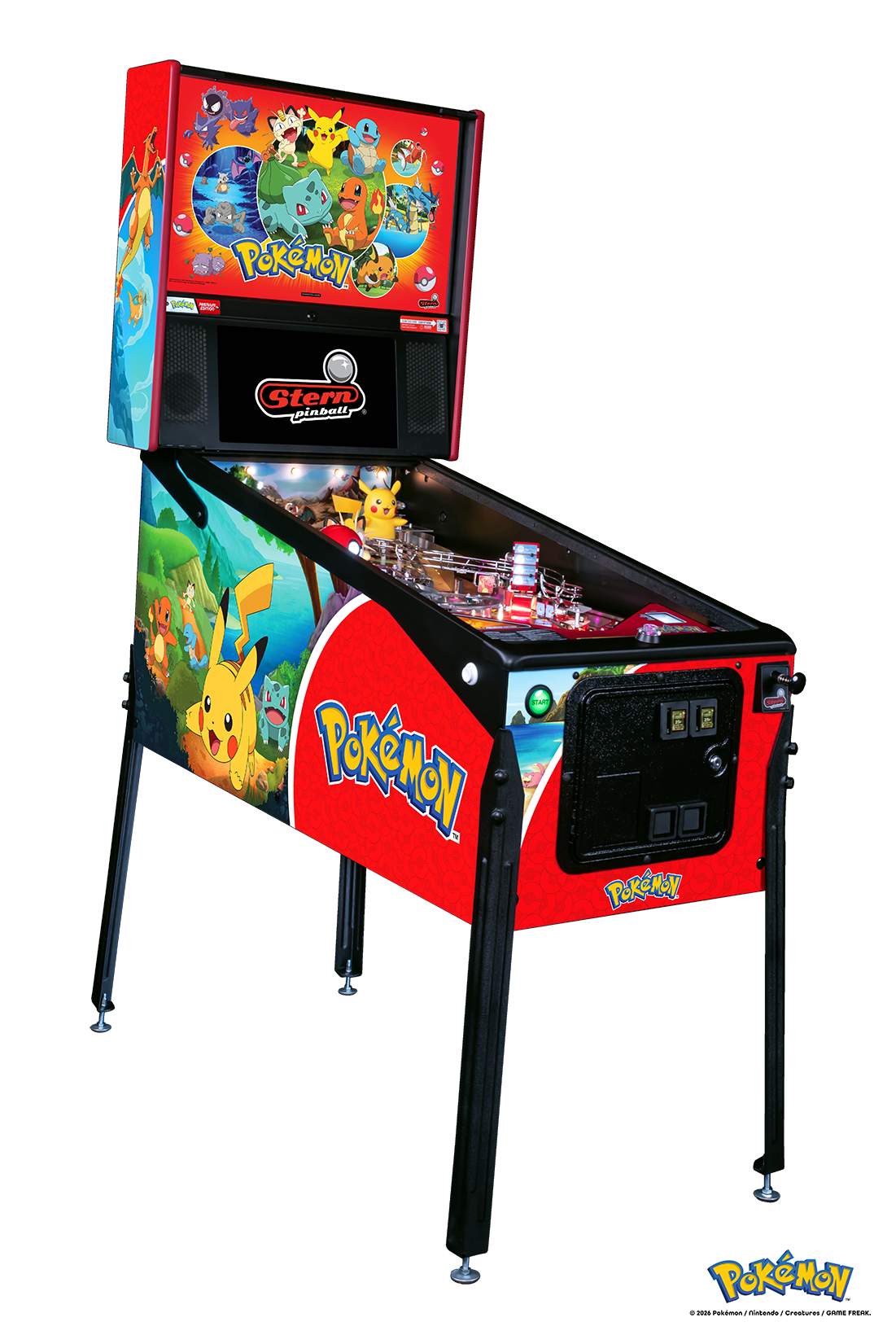 Pokemon Premium Pinball Machine by Stern Pinball - Image 2
