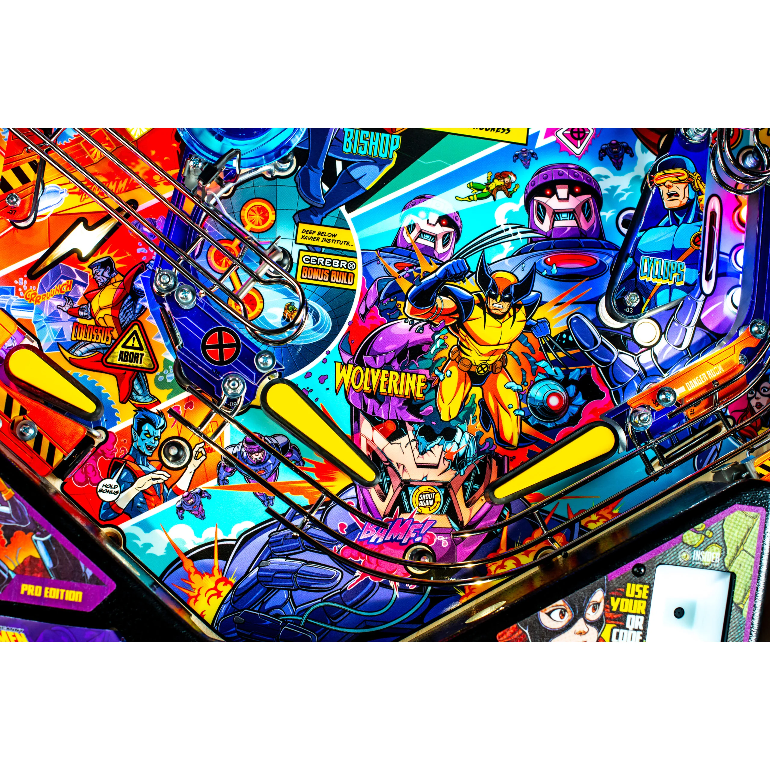 The Uncanny X-Men Pro Pinball Machine by Stern - Image 5
