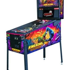 Alternative view of Stern Pinball King Kong: Myth of Terror Island Pro Pinball Machine