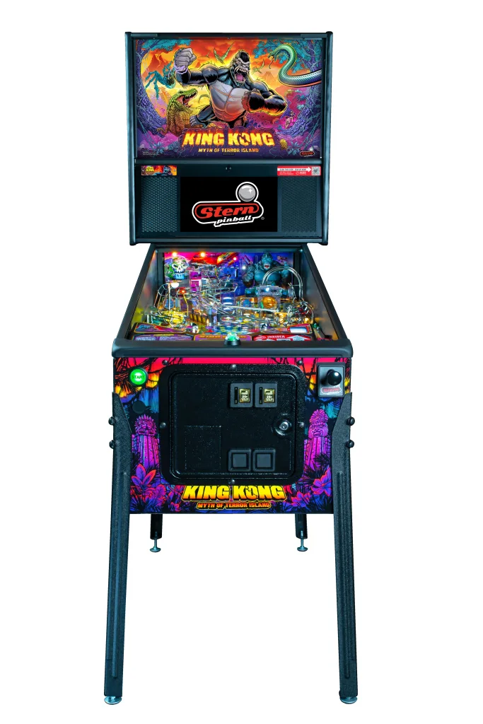 Stern Pinball King Kong: Myth of Terror Island Pro Pinball Machine