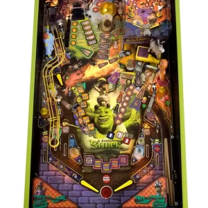 Alternative view of Shrek Pinball Machine by Stern