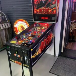 Alternative view of AC/DC Pro Pinball machine